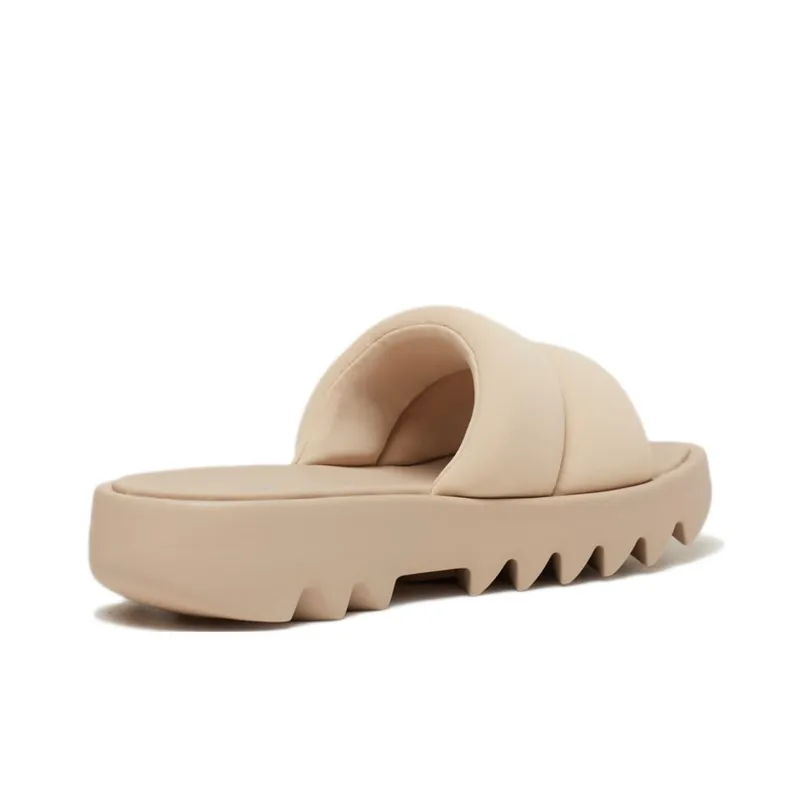 Reebok Cardi B Slide Modern Beige Women's-2