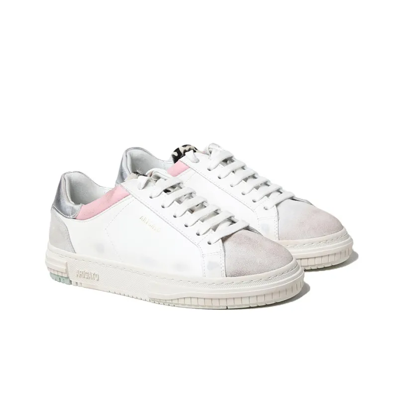 Axel Arigato Stylish Skateboarding Shoes Women's Pink White-2