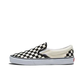 Slip On Classic Vans Wide 'Checkerboard Black White'