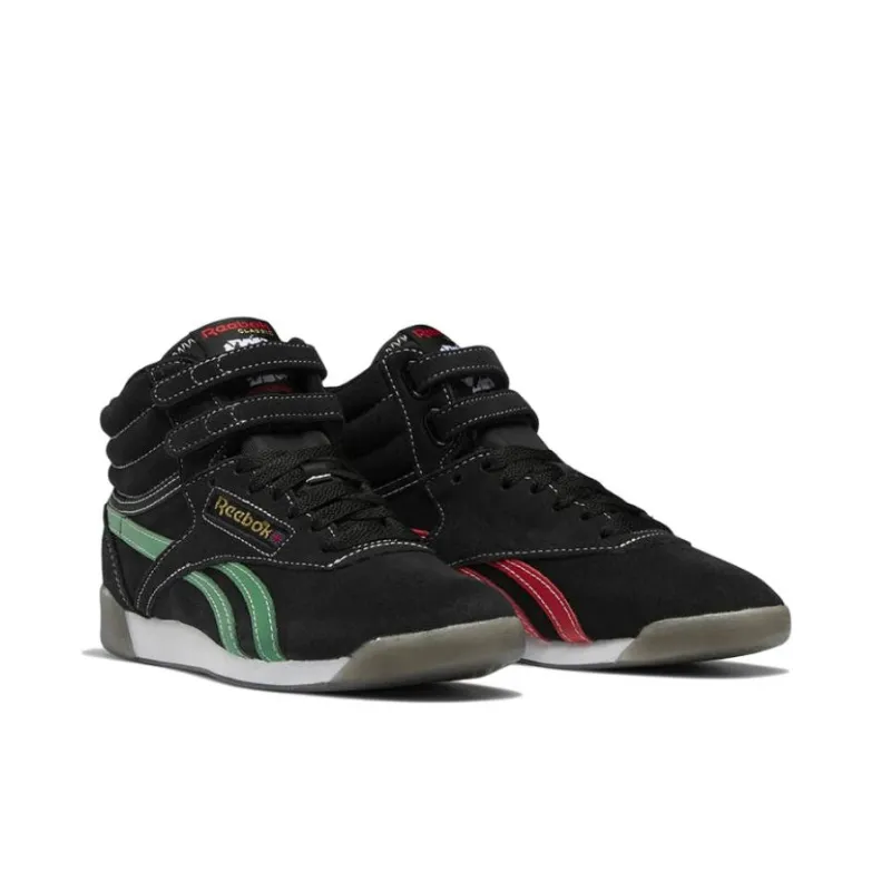 Freestyle Women's Reebok High 'Human Rights Now! Black Green'-2