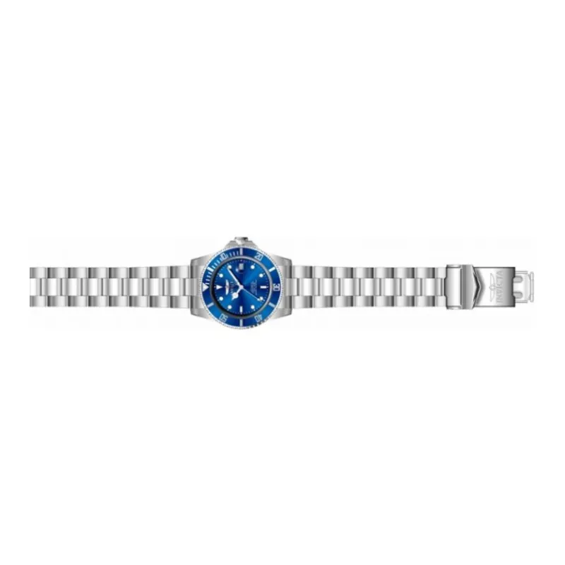 INVICTA Wrist Watch Automatic Mechanical Movement Stainless Steel Strap 43mm Blue Dial Men's Watches-2
