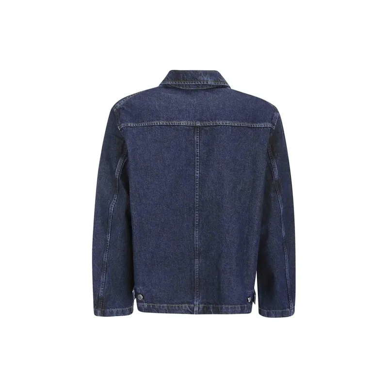 Sunflower Spread Collared Buttoned Denim Jacket-1