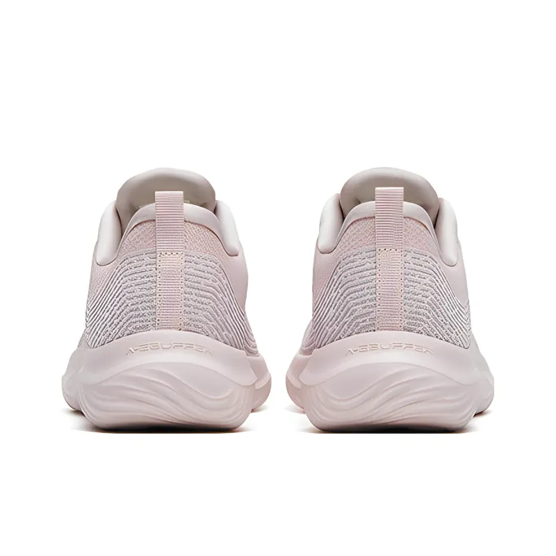 Anta Shenxi Cushioning Anti Slip And Wear Resistant Low Top Training Shoes Women's Rose Pink-3