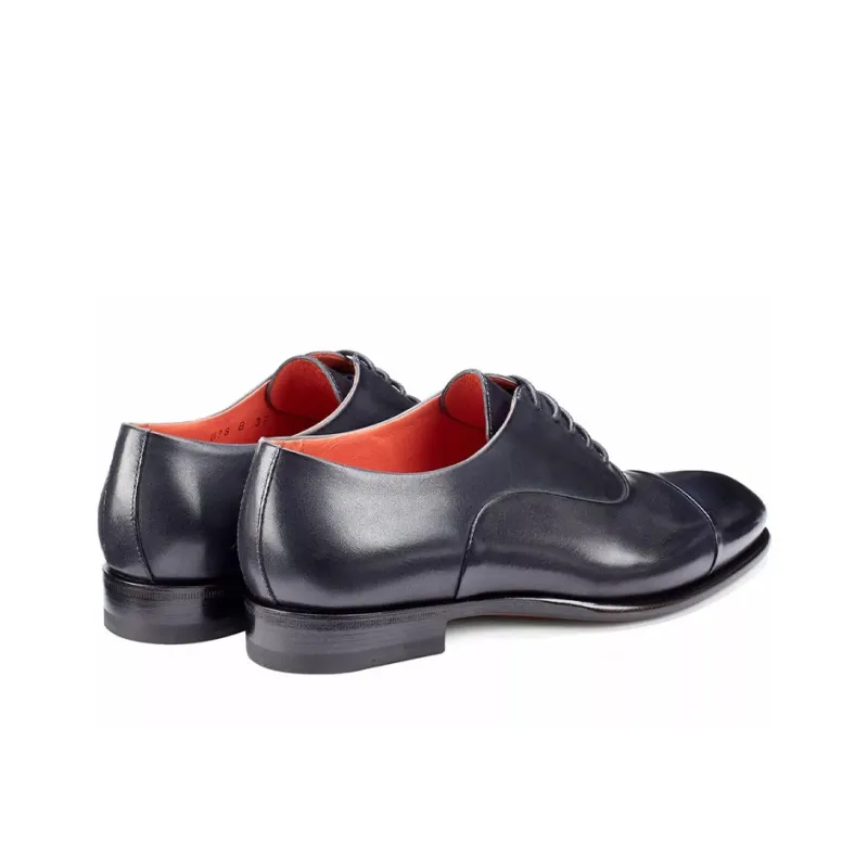 Santoni Dress Shoes Women's Black Blue-3