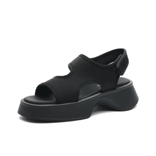 CAMEIDO Beach Sandals Women's Black