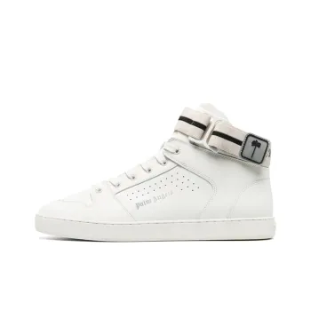 PALM ANGELS High Top Stylish Skateboarding Shoes Men's White