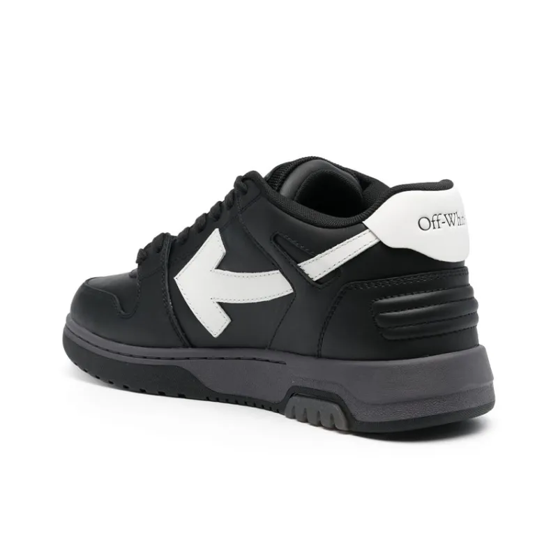 OFF WHITE Out Of Office Ooo Low Tops Black Grey White FW23-3
