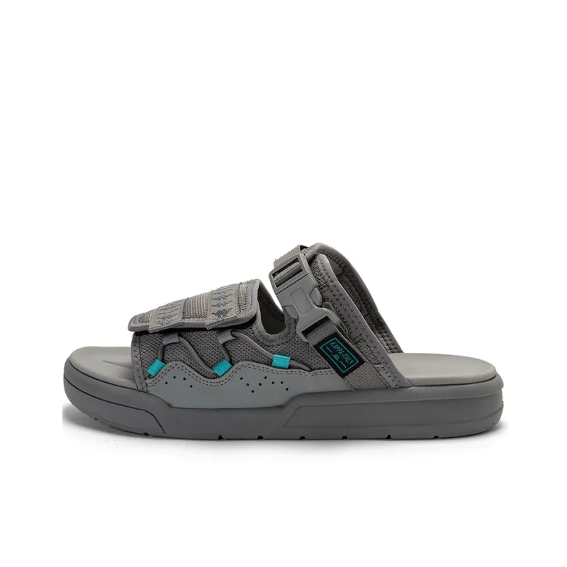 Kappa Slide Slippers Men's Frost Gray Mushroom Gray-0