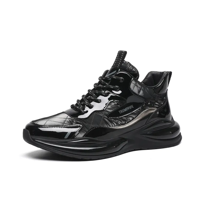 TRUMPPIPE Low-Top Casual Shoes Men's Black-1