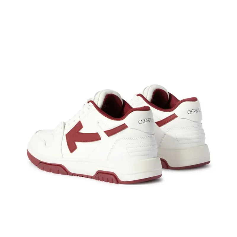 OFF WHITE Out Of Office Leather Sneakers Women's-4
