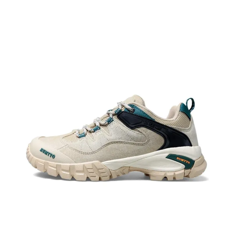 HUMTTO Anti Slip And Wear Resistant Breathable Low Top Outdoor Shoes Women's Beige-0