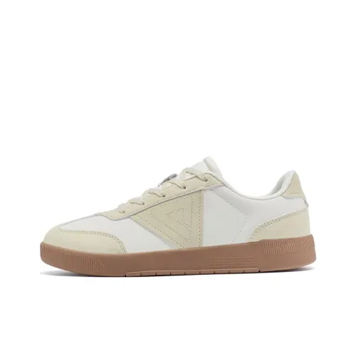 PEAK Skateboard Shoes Women's Low-Top Bean Khaki