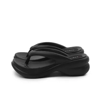 XMISTUO EVA Cut Out Quiet Abrasion Resistant Slip Resistant Flip Flops Women's