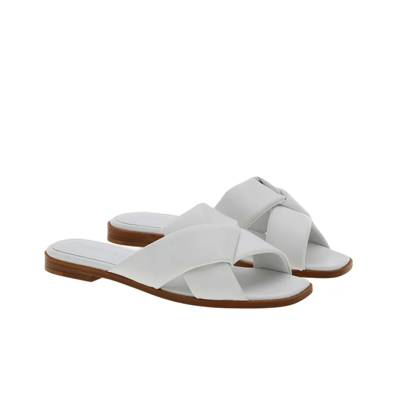 FERRAGAMO Knot-detail Leather Slides-2