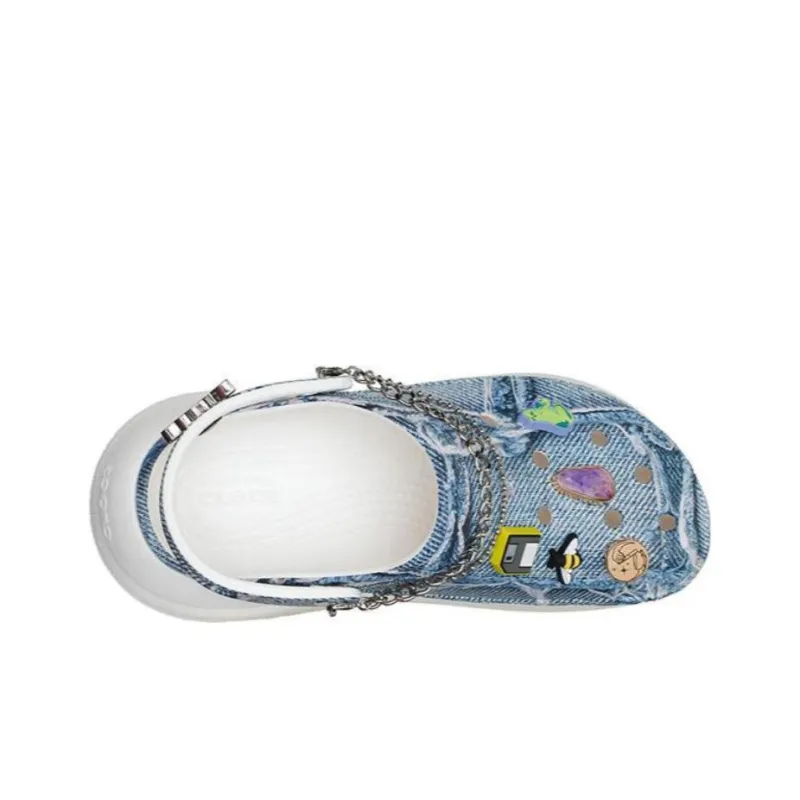 Crocs Mega Crush Clog SZA Denim-4