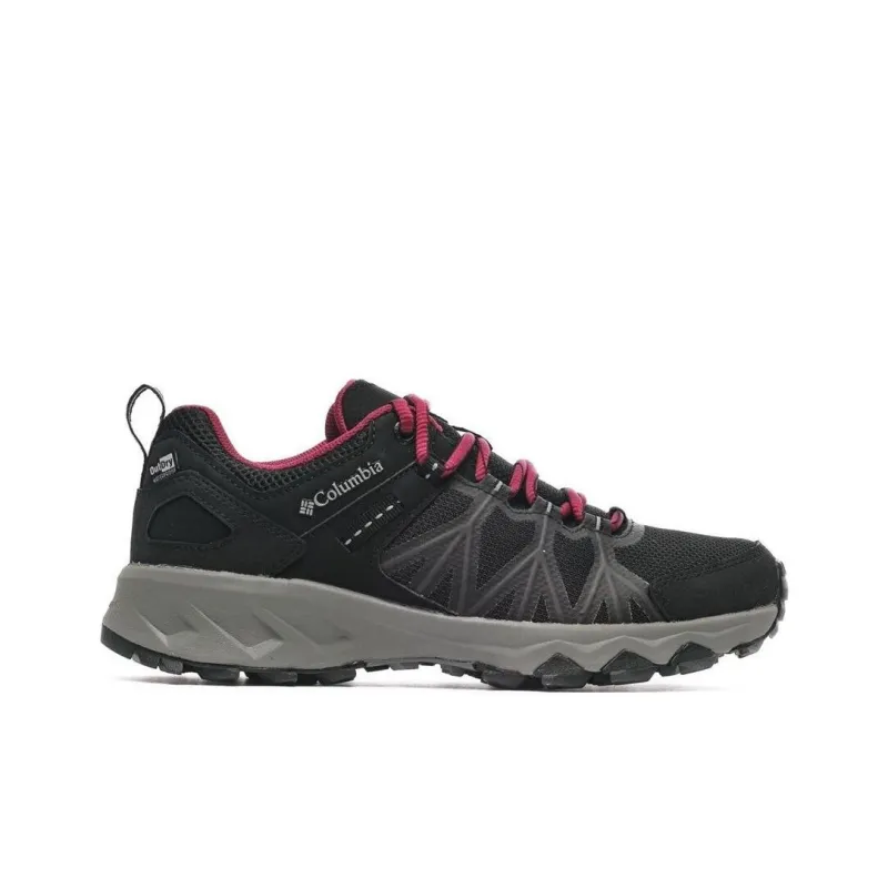 Columbia Anti Slip Wear Resistant Low Top Outdoor Shoes Women's Black Pink-1
