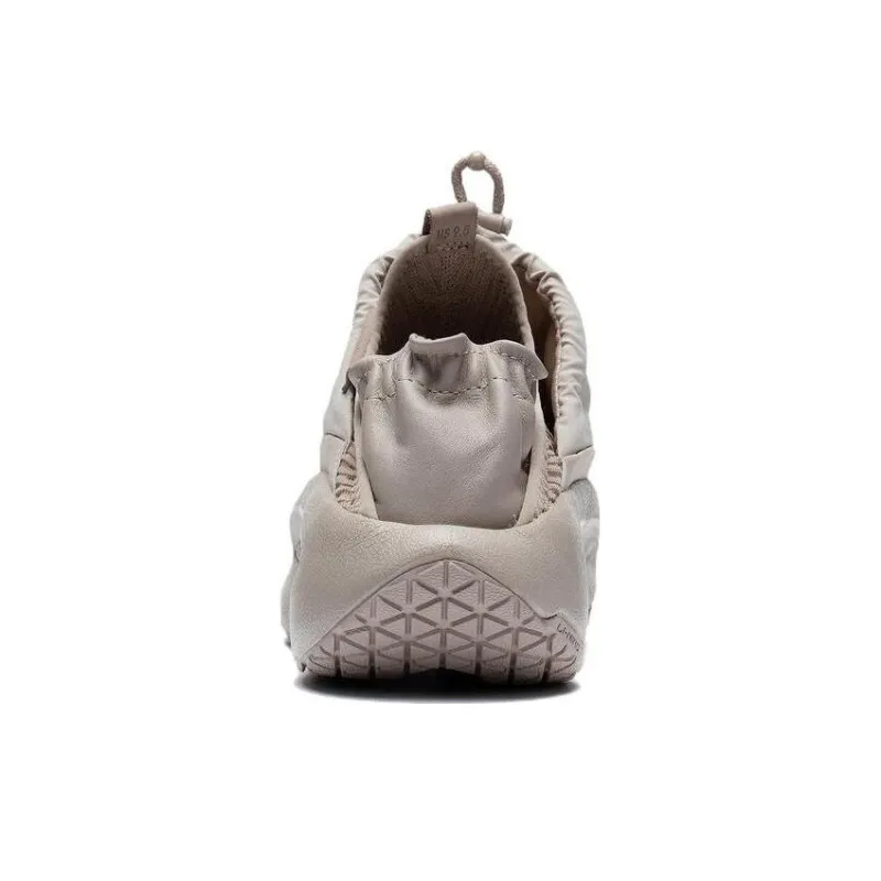 LiNing Cloud Travel Fluffy Cushioned Anti Slip And Wear Resistant Lightweight Low Top Sports Casual Shoes Women's Gray-4