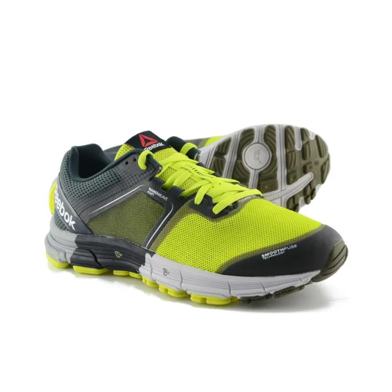 Reebok Cushioning Anti-Slip And Wear-Resistant Low-Top Running Shoes Men's Yellow-1