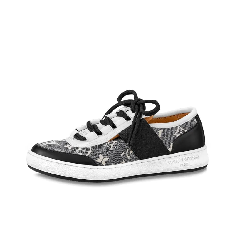 LOUIS VUITTON Lous Stylish Skateboarding Shoes Women's Gray-0
