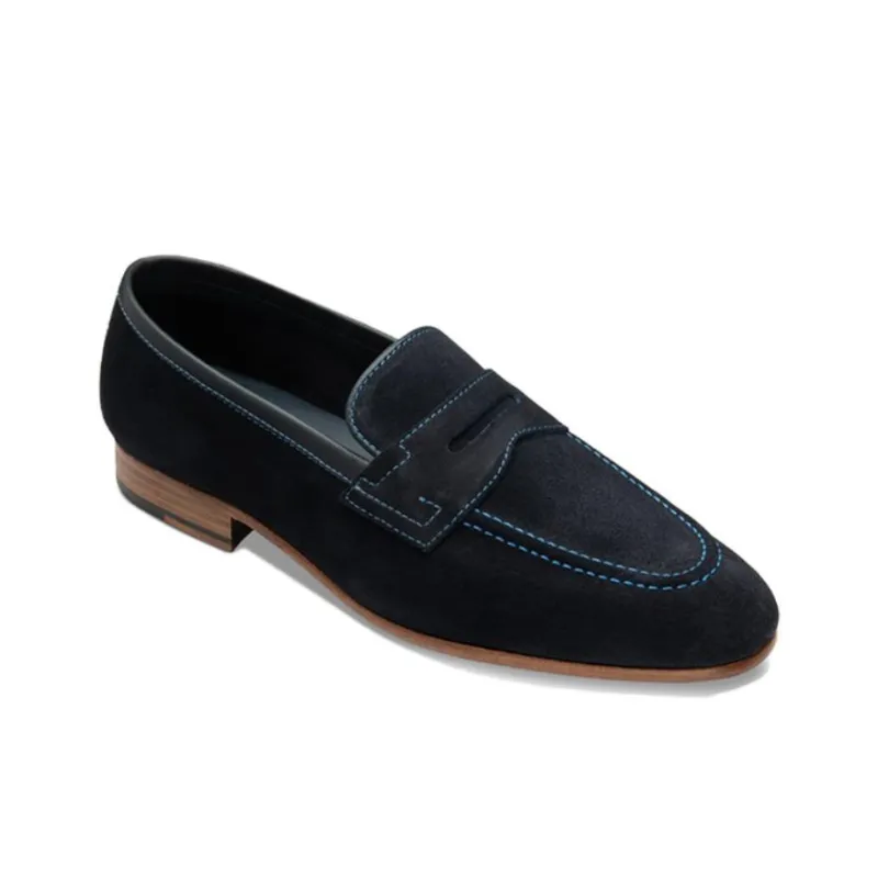 LOAKE Men's Casual Shoes Men Low Top Blue-1