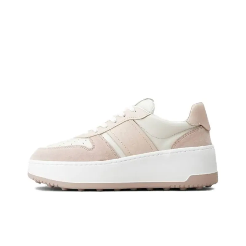TOD'S Logo print Leather Sneakers Women's-0