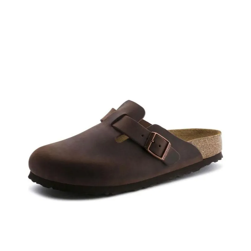Birkenstock Boston Soft Footbed Oiled Leather 'Habana'-0
