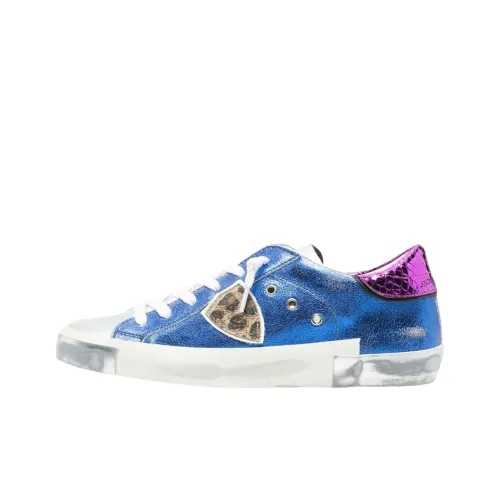 PHILIPPE MODEL Stylish Skateboarding Shoes Women's Blue