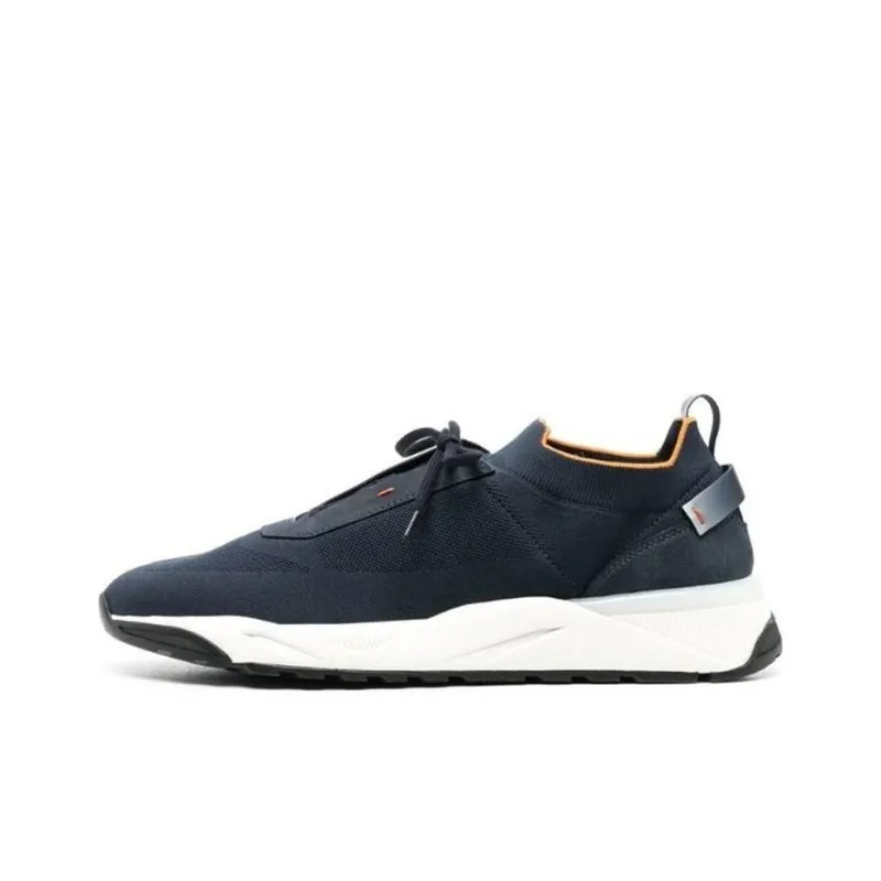 Santoni Knitted-upper Sneakers-0