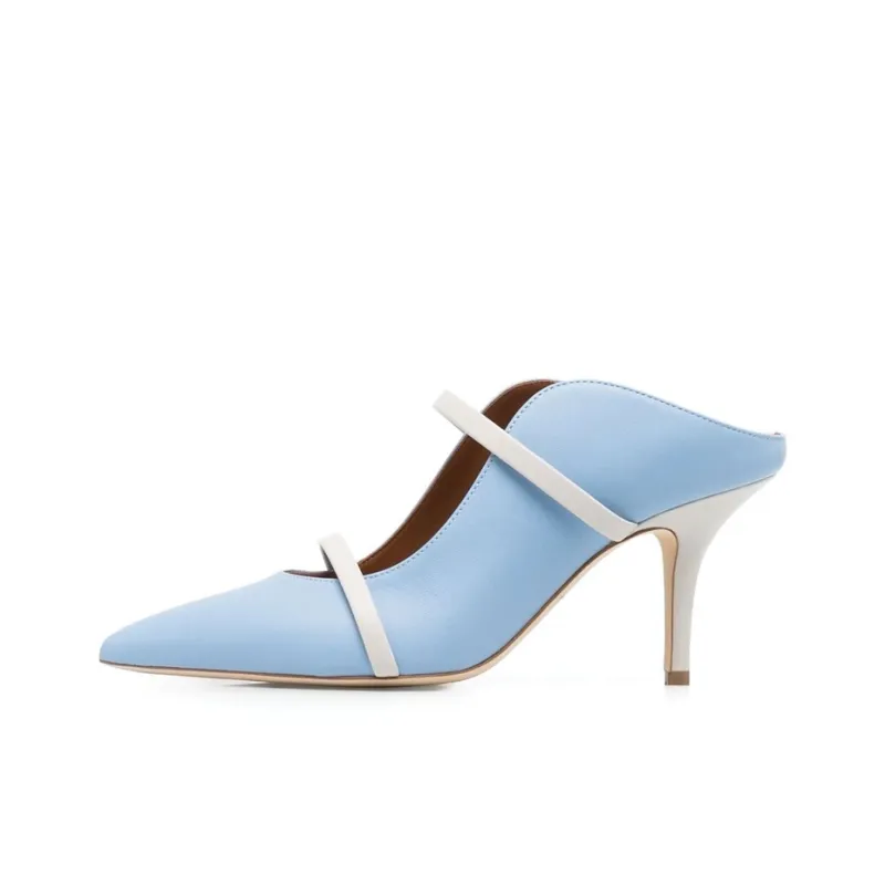 Malone Souliers Maureen Slip-Resistant Stylish Sandal 9cm Women's Blue-0