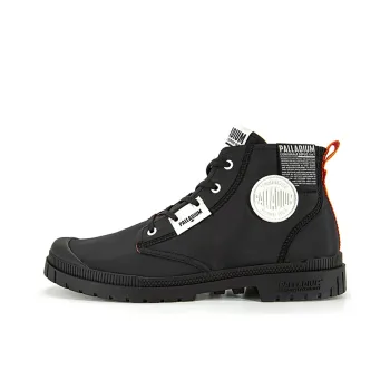 Palladium Canvas Shoes Unisex High Top Black