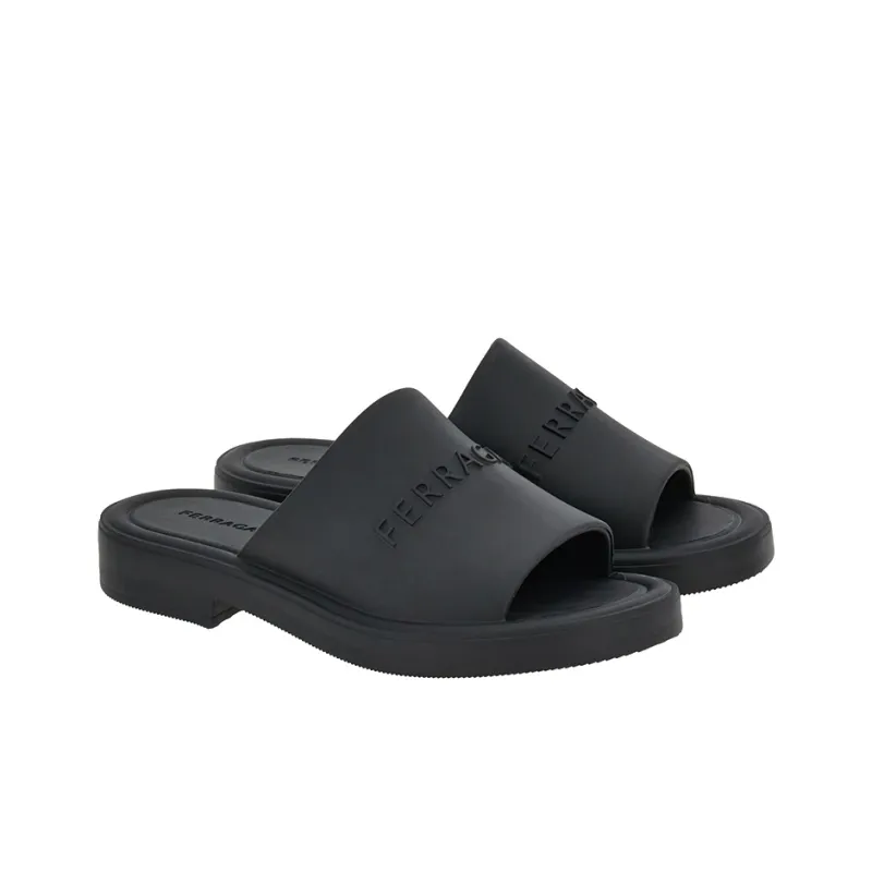 FERRAGAMO Logo-embossed Sandals-1