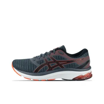 Asics Gel-Sparta Durable Breathable Low-Top Running Shoes Men's Gray Red Black