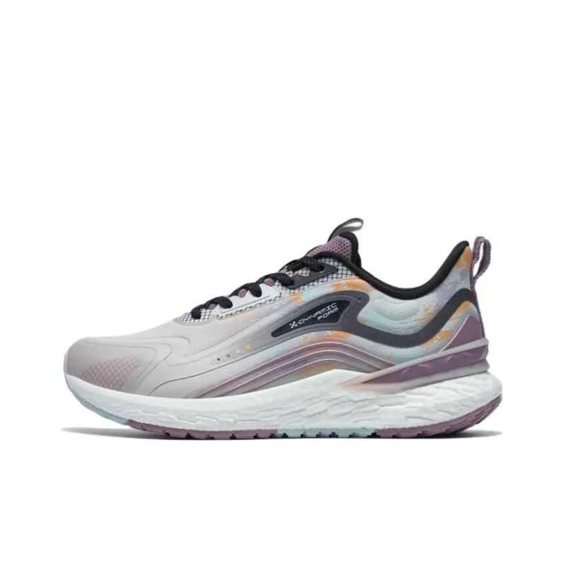 XTEP Cushioning Rebound Low-Top Running Shoes Women's Gray Black-0