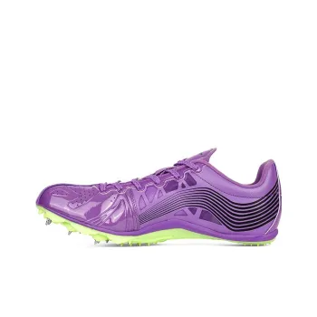 LiNing Cushioning Anti Slip And Wear Resistant Low Top Running Shoes Unisex Purple