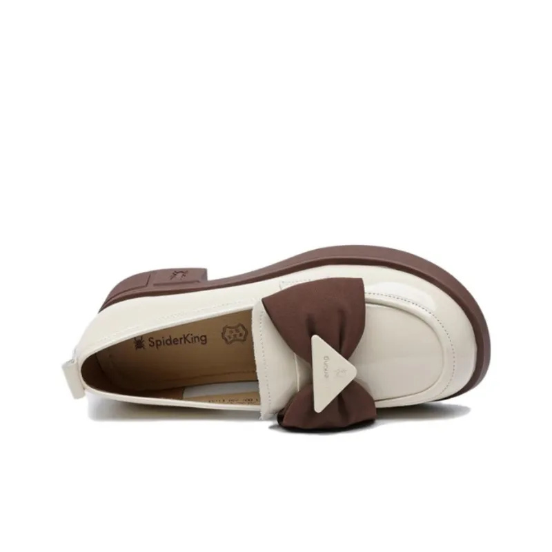 Spider King Loafers Women's Black/Beige-7