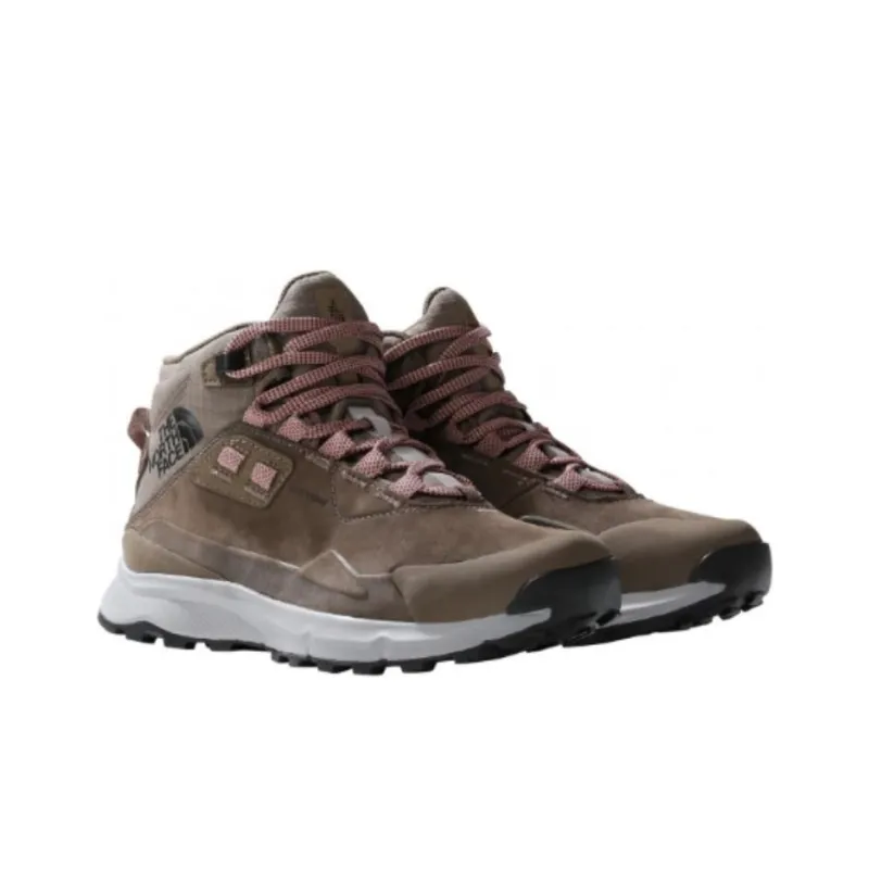 THE NORTH FACE Cragstone Leather Short Outdoor Boots Women's Brown-1