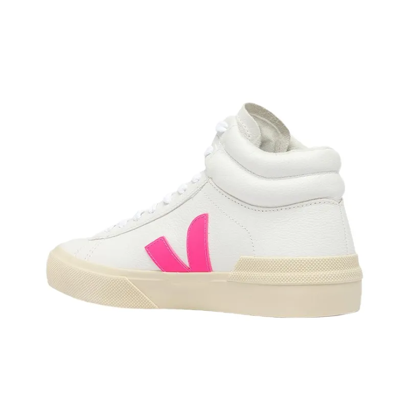 VEJA Minotaur Stylish Skateboarding Shoes Women's Pink White-3