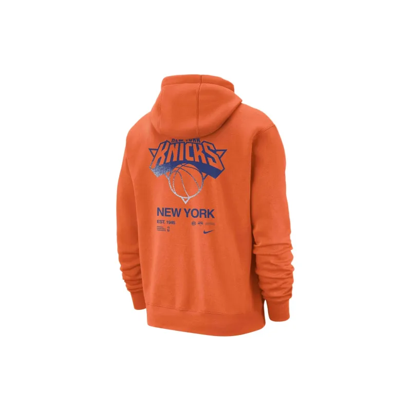 Nike New York Knicks Club Courtside Men's Nike Nba Pullover Hoodie-1