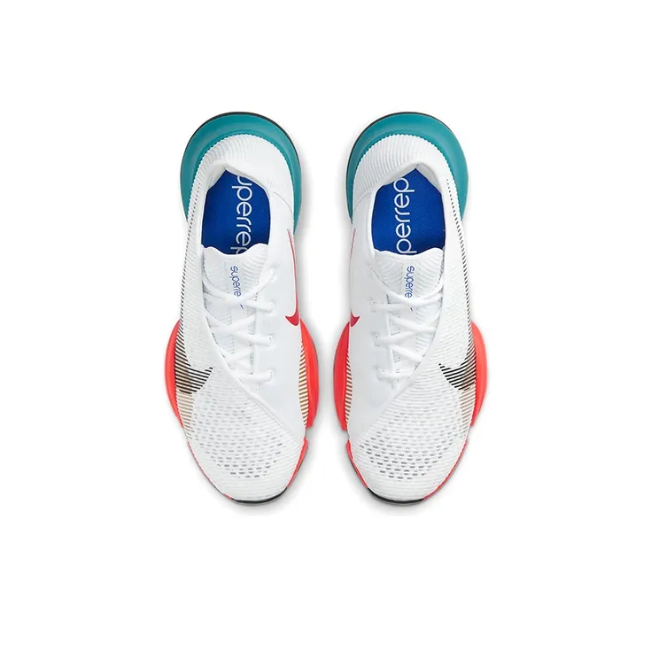 Nike Air Zoom Superrep 2 White Crimson Teal-3