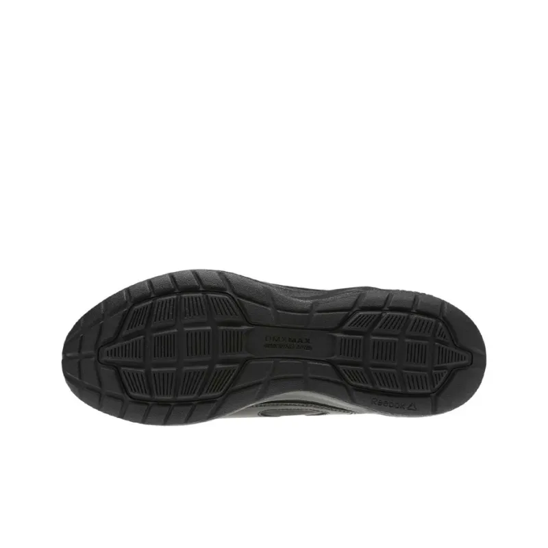 Reebok Walk Ultra 6 Dmx Ma Wear-Resistant Low-Top Running Shoes Men's Carbon Black 2E-Width-4