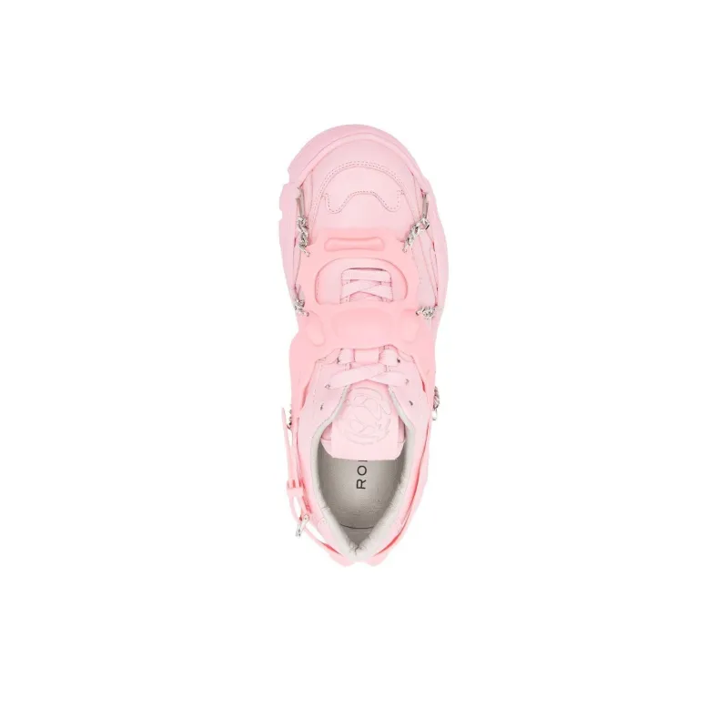 ROMBAUT Chunky Sneakers Women's Low-Top Pink-3