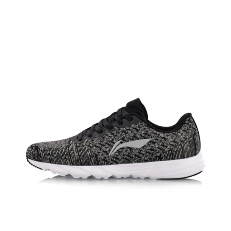 LINING Running Shoes Unisex Low-Top Black/White/Gray-0