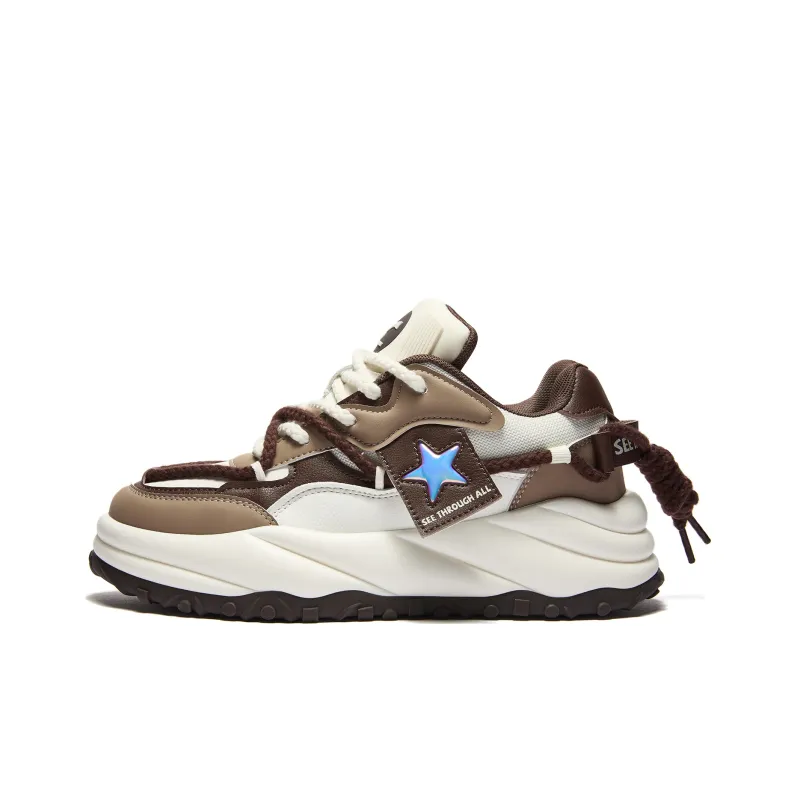 RIFUGIO VO' Cushioning Height Increasing Abrasion Resistant Low Top Skateboard Shoes Unisex-6