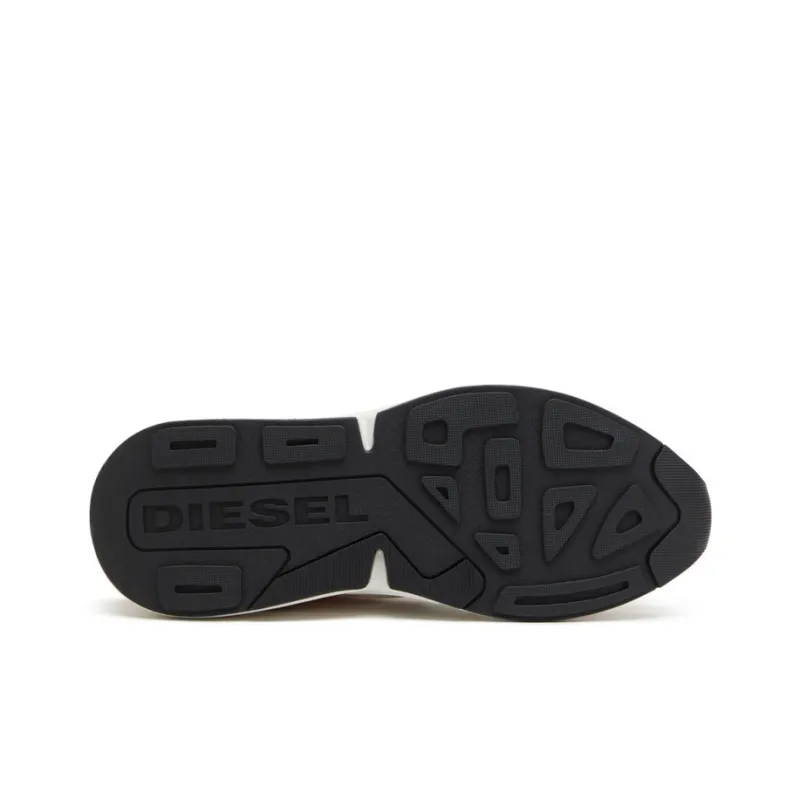 DIESEL Low Top Sports Lifestyle Casual Shoes Men's White Orange-4