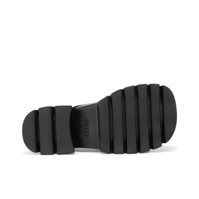 MIO Casual Single Shoes 6.5cm Women's Black-5