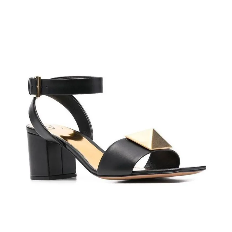 Valentino Strap Sandals Women's Black-1