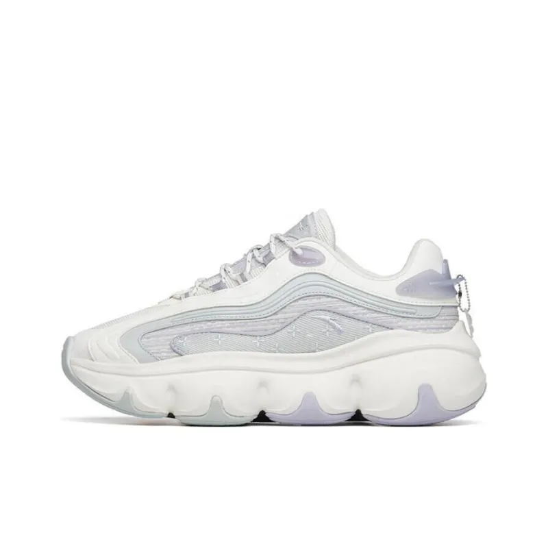 Anta Meow Meow Shoes 2.0 Anti Slip Wear Resistant Low Top Chunky Sneakers Women's Dream Blue-0