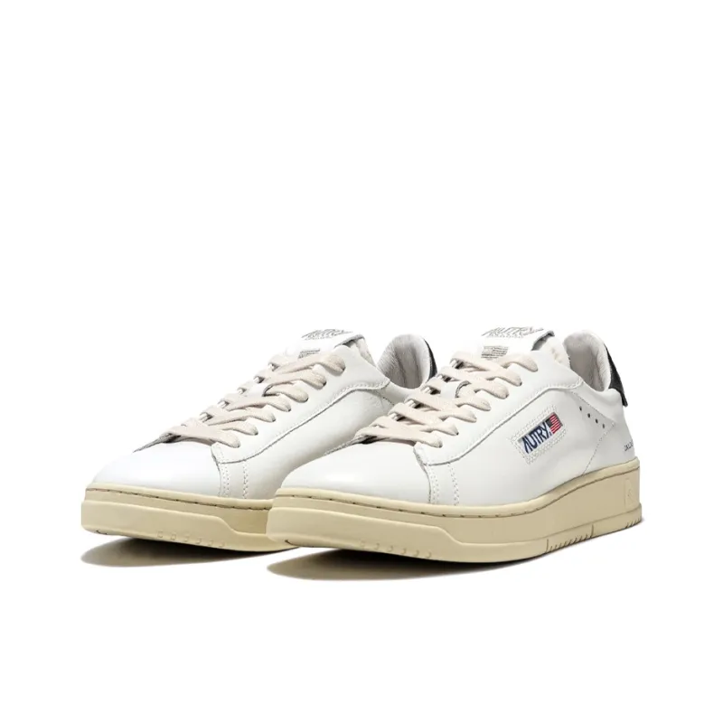 AUTRY Dallas Low Leather 'White Black'-1