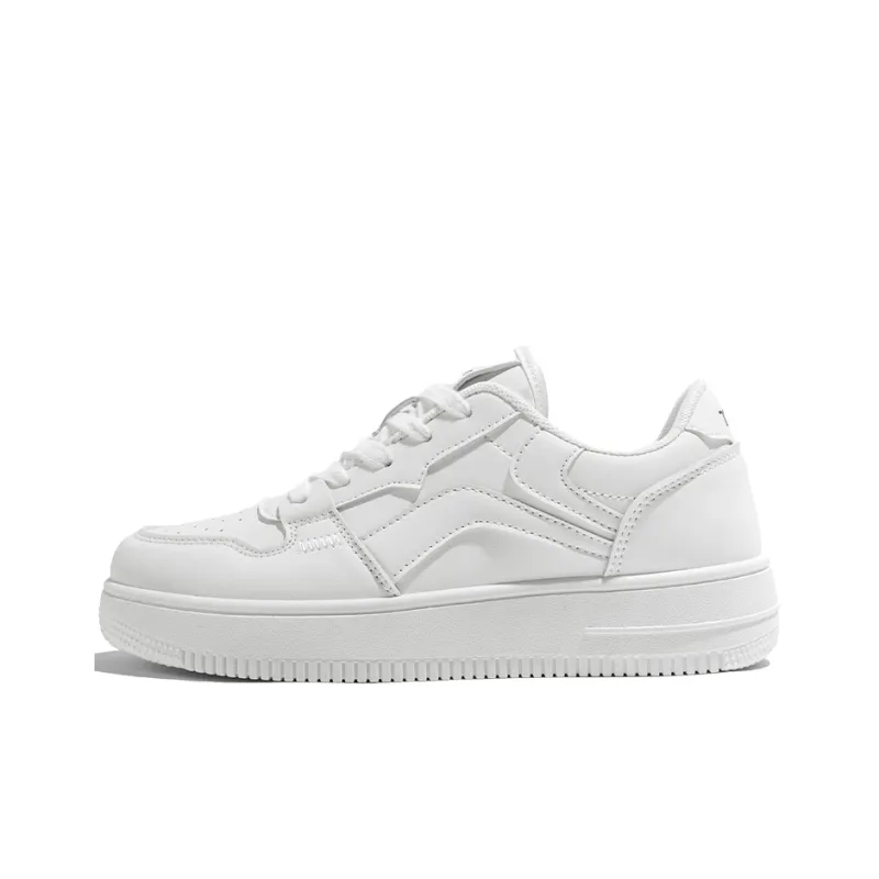 TUOPIN Cheese Milk Ice Slip-Resistant Water-Resistant Lightweight Breathable Low-Top Skateboard Shoes Milk White-0