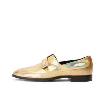 giuseppe zanotti Marty Iridescent-leather Loafers